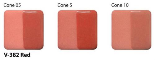 AMACO Velvet Underglaze V-382 - Red - 1 pint